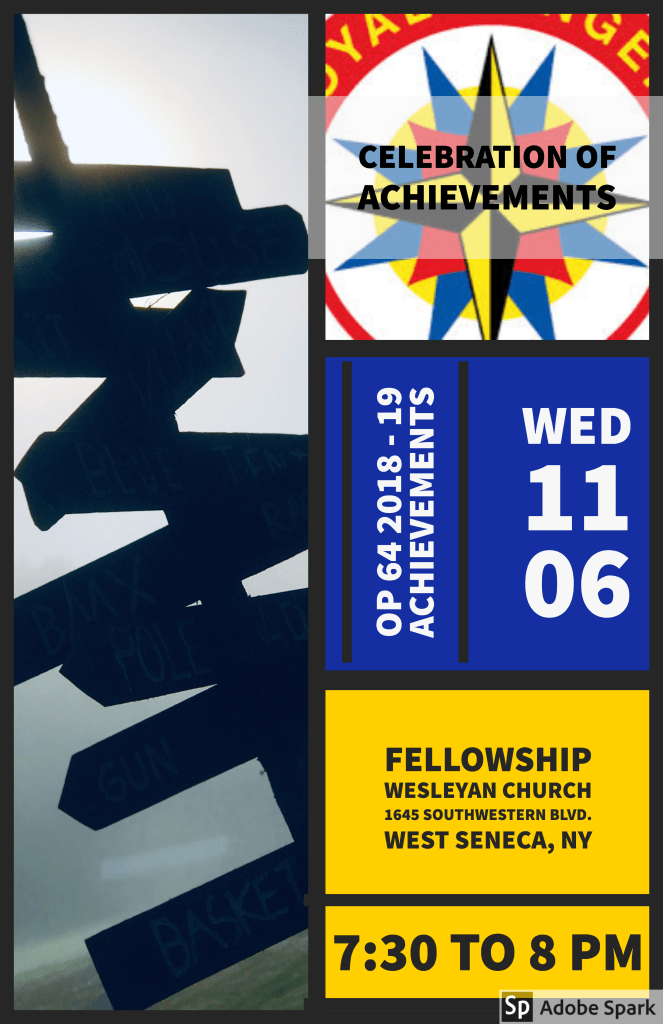 Celebration of Achievements event flyer